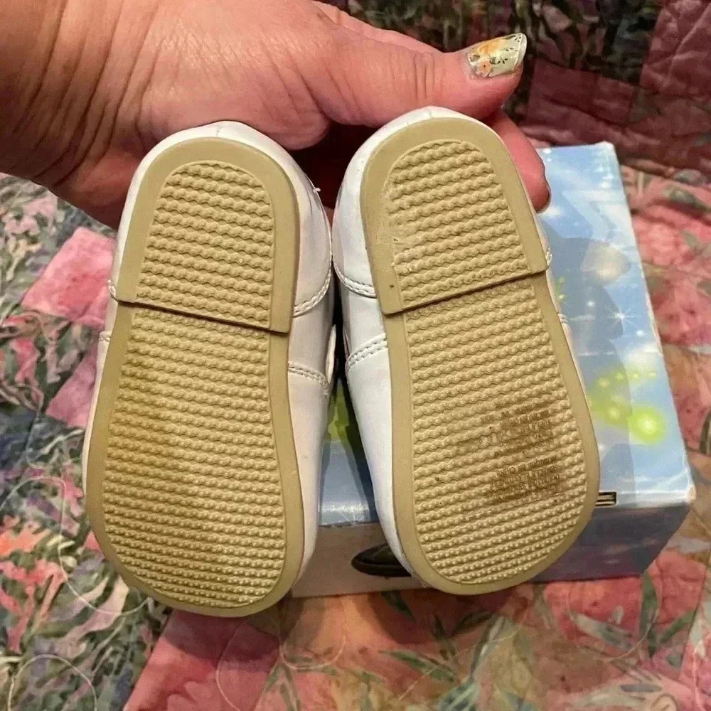 White Christening (boys) Shoes - Picture 4 of 5